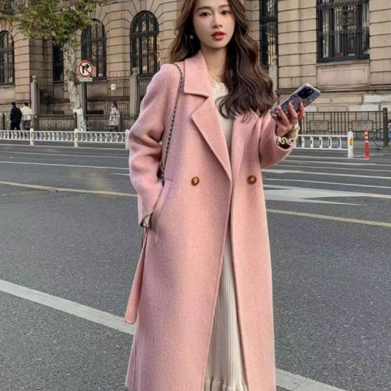 Lumen Bexley Double-Breasted Wool Coat