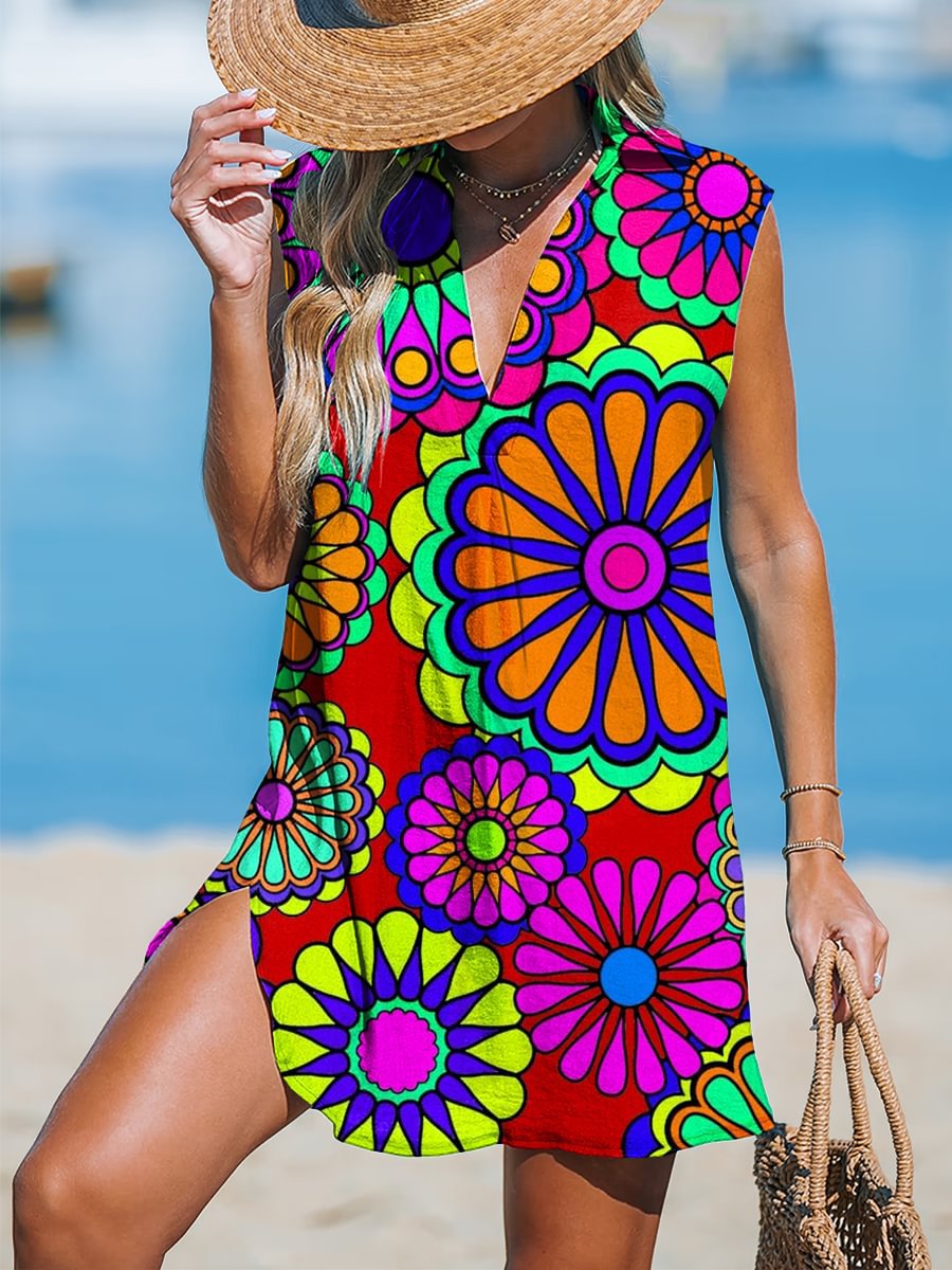 Nova Printed Midi Dress