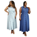 Nova Belted Shirt Dress