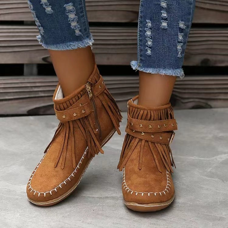 Stride Retro Ankle Boots