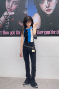 Hearth Knit Slim Contrast Vest
