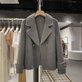 Lumen Garnet Wool Coat