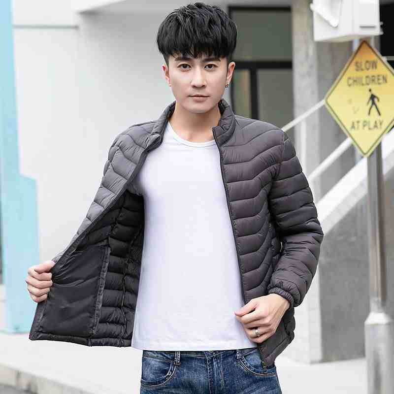 District Men's Short Lightweight Down Jacket