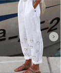 Flow Linen Cotton Relaxed Track Pants