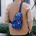 Carry Men's Printed Chest Bag
