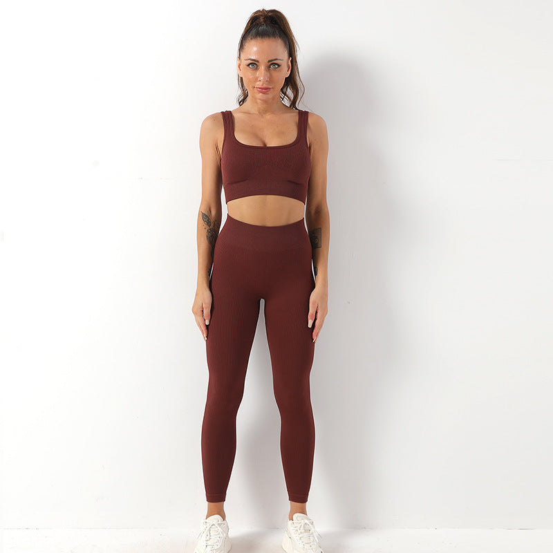 SculptForm Seamless High-Waist Two-Piece Set