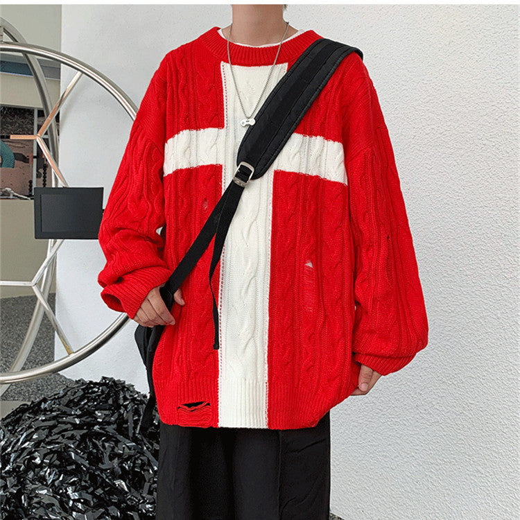 Atlas Men's Knit Relaxed Vintage Coat
