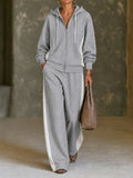 Sera Wide-Leg Zip-Up Colour-Block Tracksuit