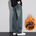 Indigo Men's Retro Straight Jeans