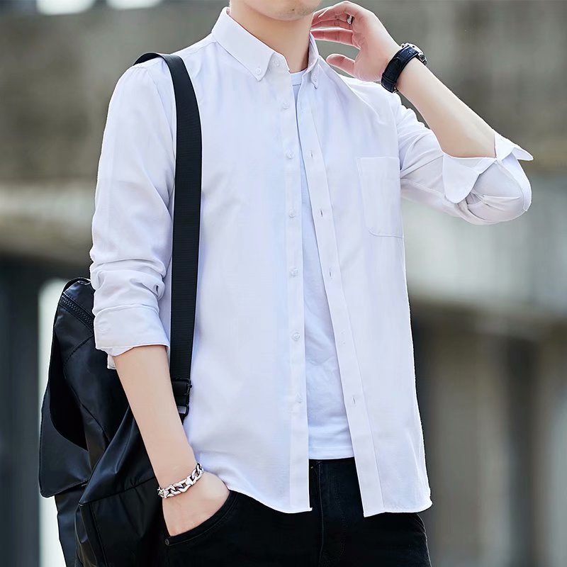 Metro Men's Slim Solid Shirt