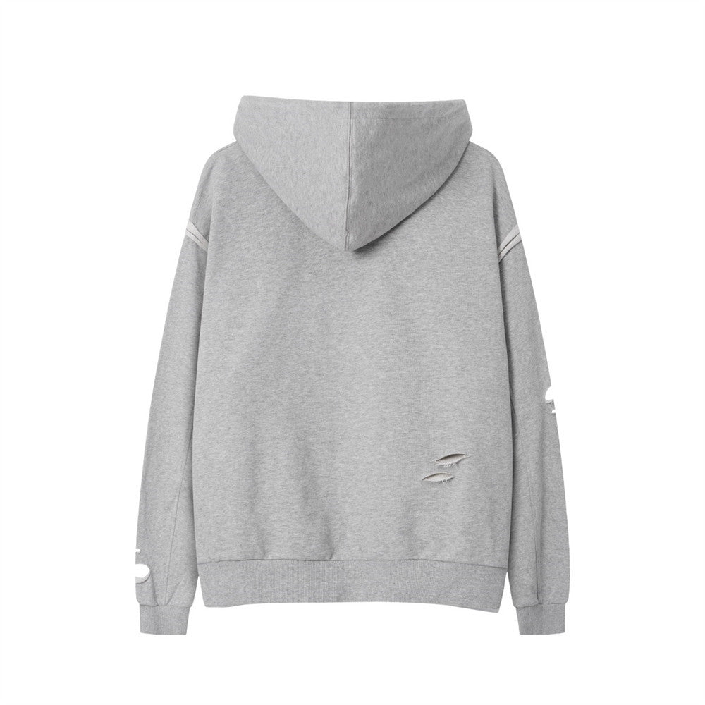 District Men's Ripped Hoodie