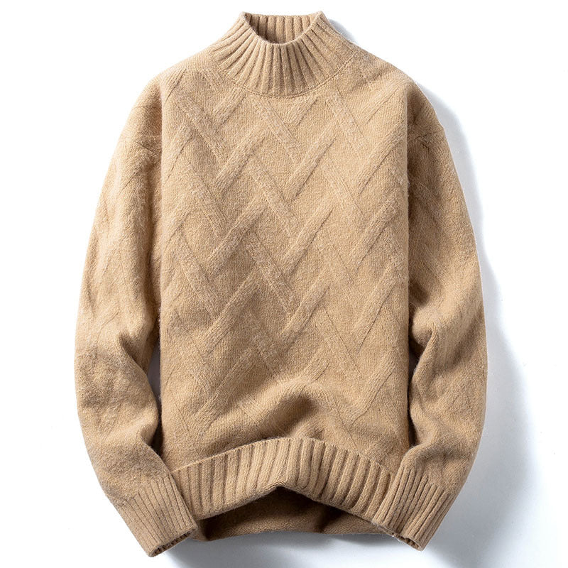 Atlas Men's Relaxed Turtleneck Sweater