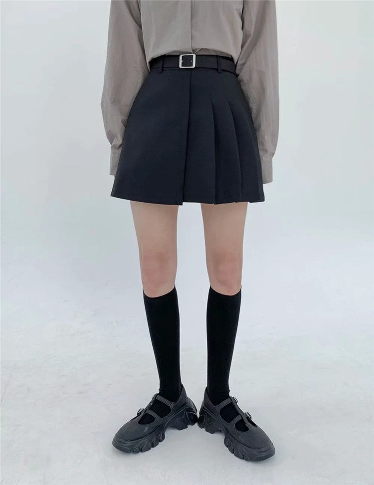 Sway Short Pleated Skirt