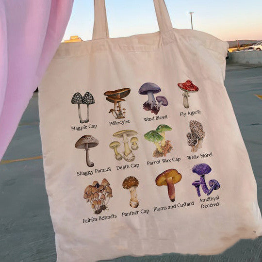 Carry Canvas Floral Tote Bag