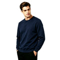 District Men's Crew-Neck Solid Pullover