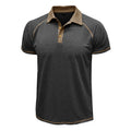 Metro Arden Men's Short-Sleeve Lapel T-Shirt