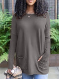 Aurelia Long-Sleeve Pocket Top