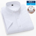 Metro Men's Cotton Striped Plaid Shirt