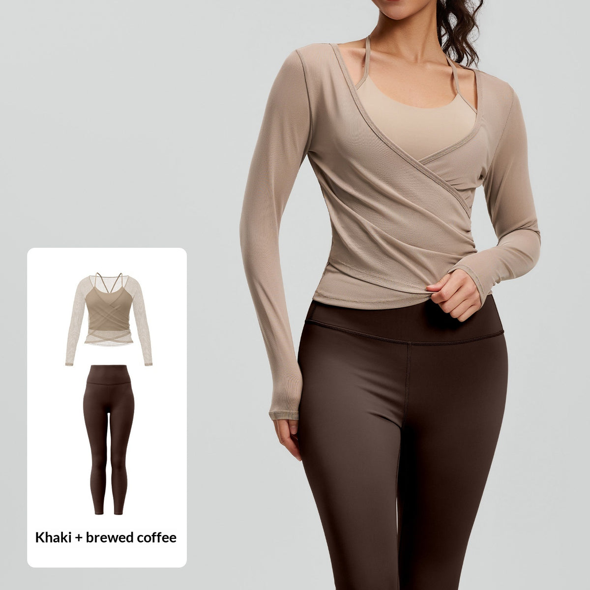 SculptForm Mesh Breathable Yoga Set