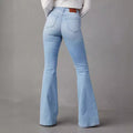 Indigo Arden Wide-Leg Jeans