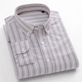 Metro Men's Cotton Striped Shirt