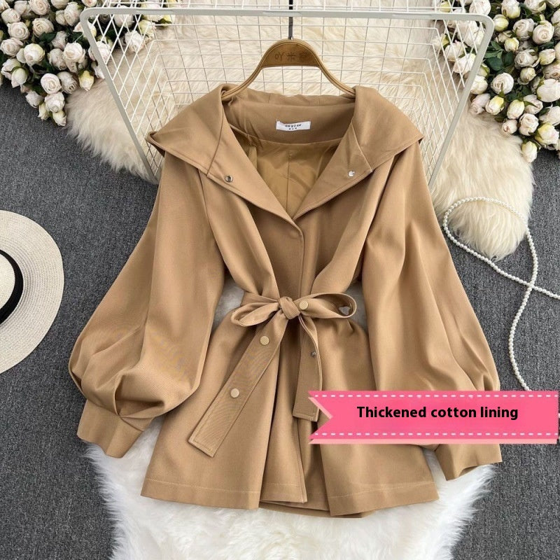 Lumen Hooded Trench Coat