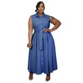 Nova Belted Shirt Dress