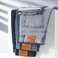 Indigo Men's Slim Straight Jeans