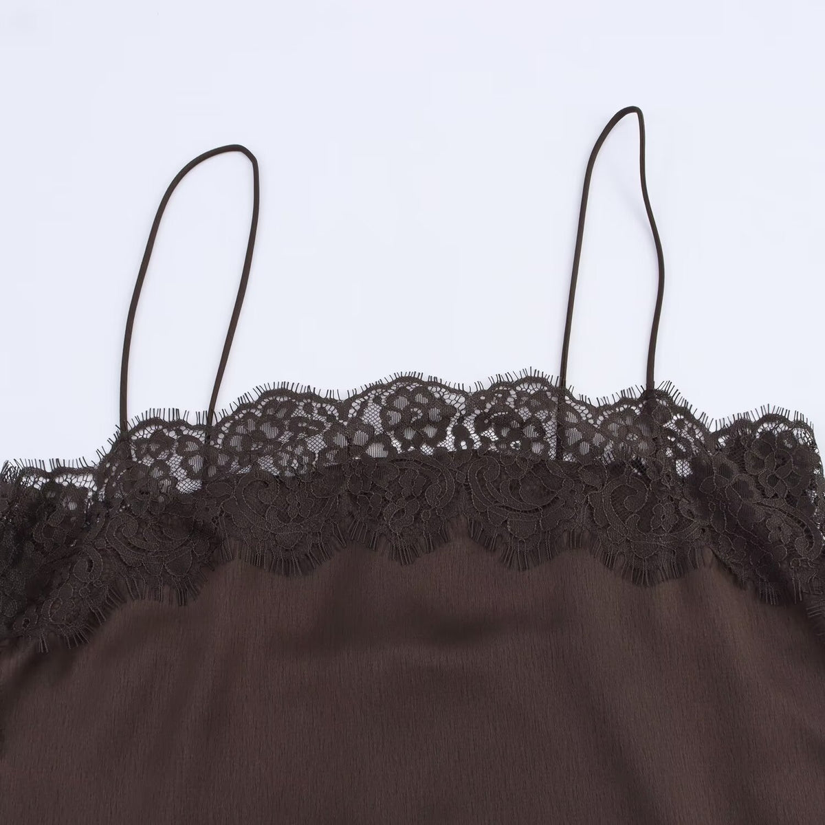 Sway Satin Silky Lace Top