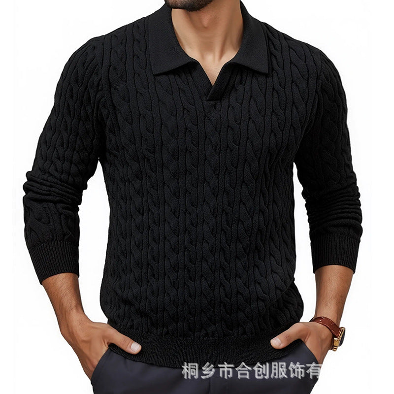 Atlas Men's Cable-Knit Sweater
