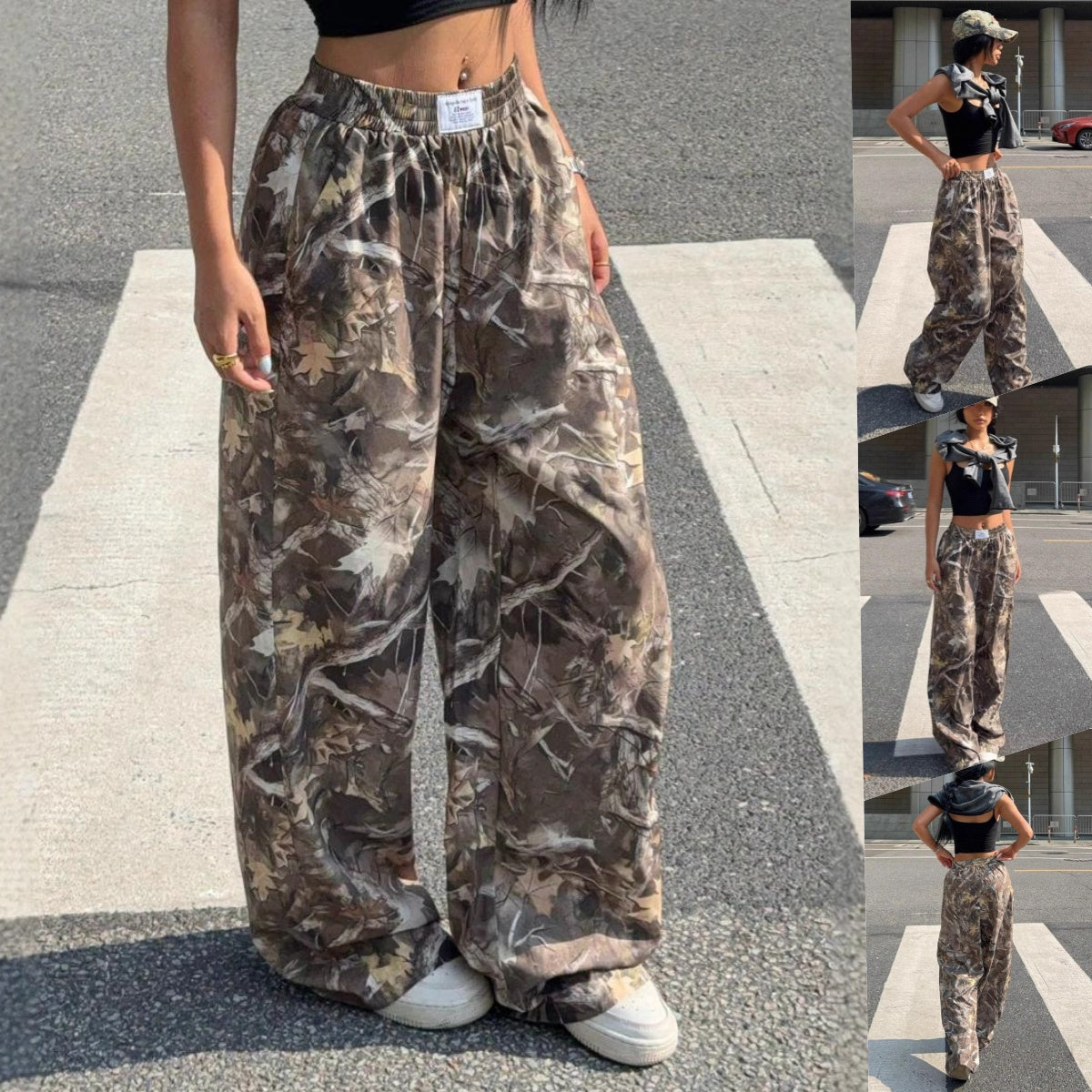 Rover Multi-Pocket Pocket Camo Trousers