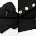 Atlas Men's Relaxed Hooded Button Sweater