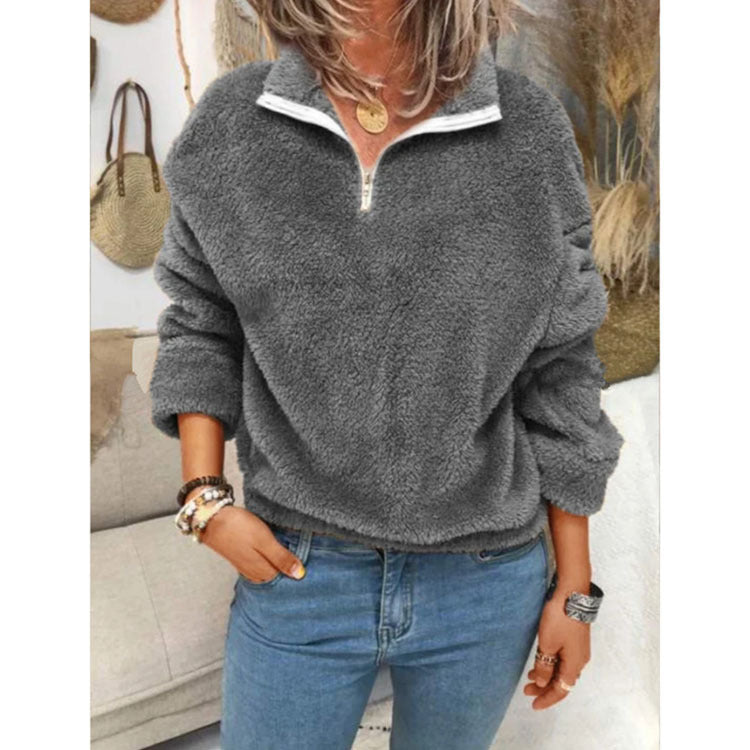 Lumen Velvet Fleece-Lined Coat