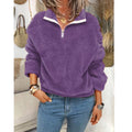 Lumen Velvet Fleece-Lined Coat
