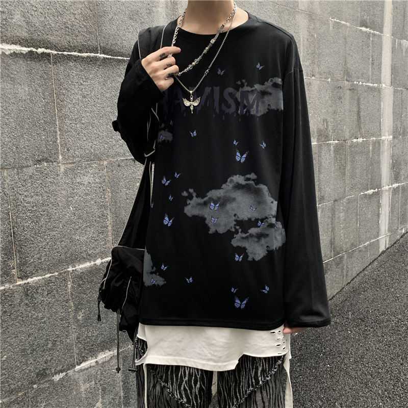 Archive Men's Oversized Relaxed Long-Sleeve T-Shirt