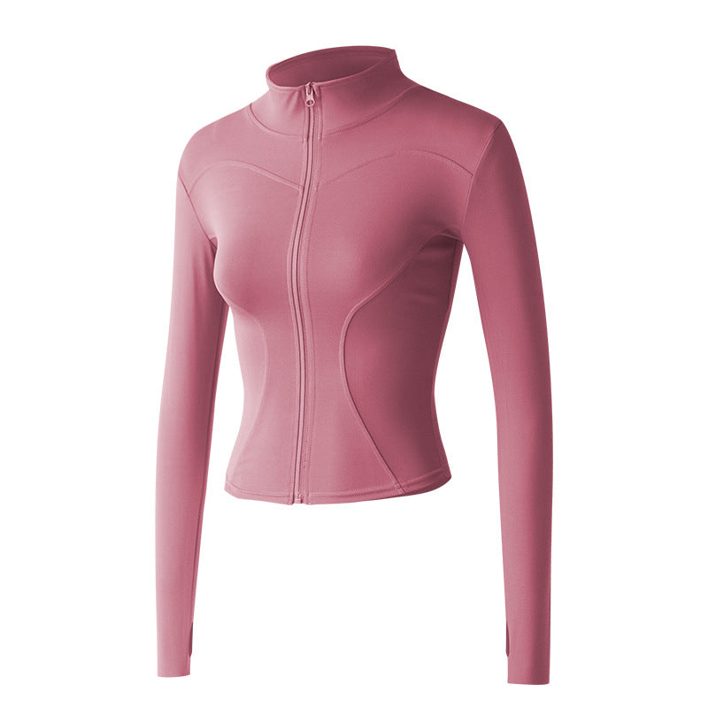 Velocity Men's Stand-Collar Running Jacket