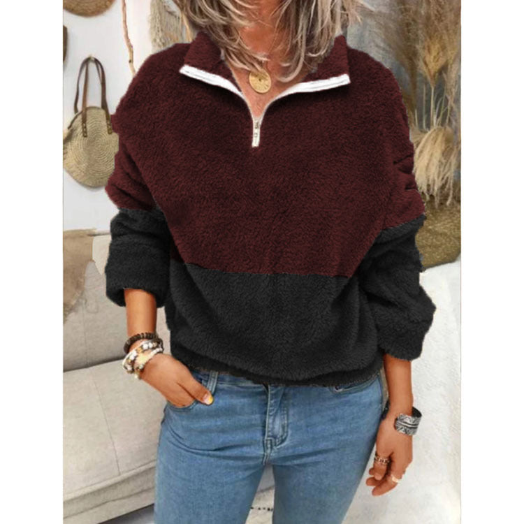 Lumen Velvet Fleece-Lined Coat