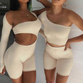 SculptForm Off-Shoulder Two-Piece Set