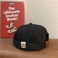 Ember Letter-Print Retro Beanie