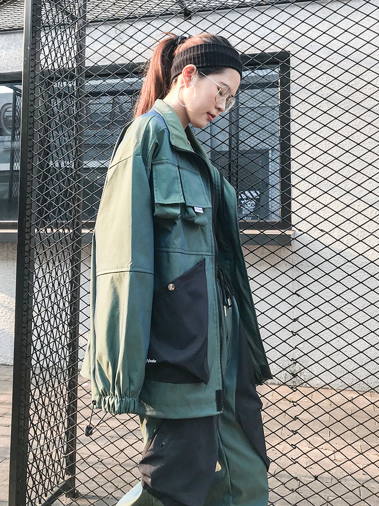 Quill Relaxed Colour-Block Jacket