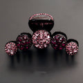 Ember Rhinestone Claw Clip