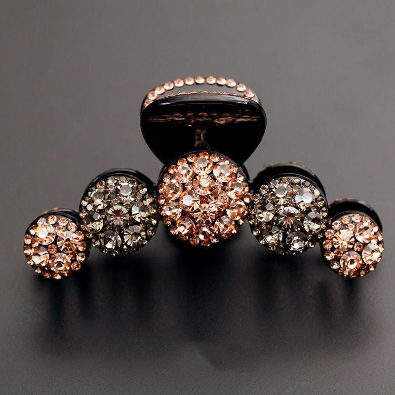 Ember Rhinestone Claw Clip