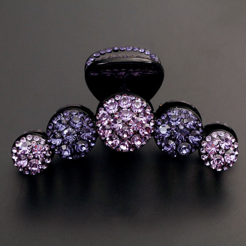 Ember Rhinestone Claw Clip