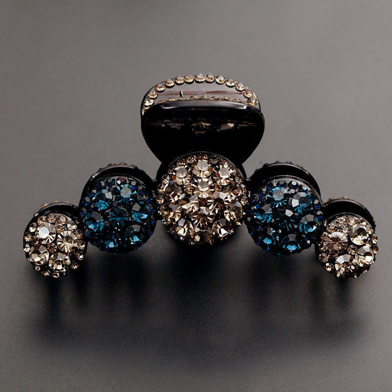 Ember Rhinestone Claw Clip