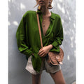 Aurelia Relaxed Button Cardigan