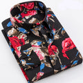 Metro Men's Cotton Slim Long-Sleeve Shirt