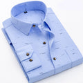 Metro Men's Cotton Slim Long-Sleeve Shirt
