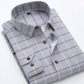 Metro Men's Cotton Slim Long-Sleeve Shirt