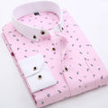 Metro Men's Cotton Slim Long-Sleeve Shirt