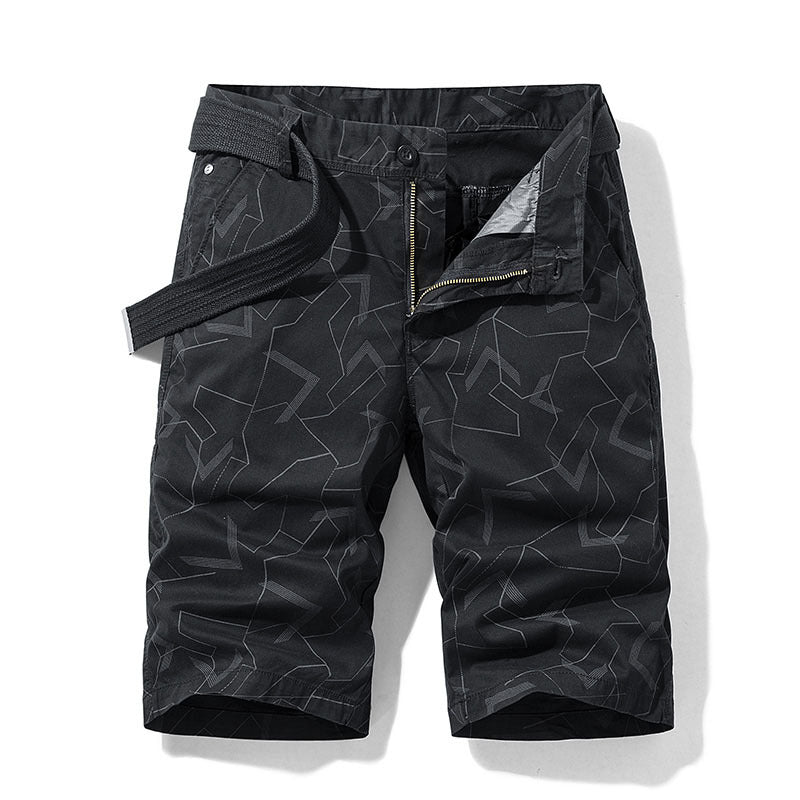 Rover Men's Straight Printed Shorts